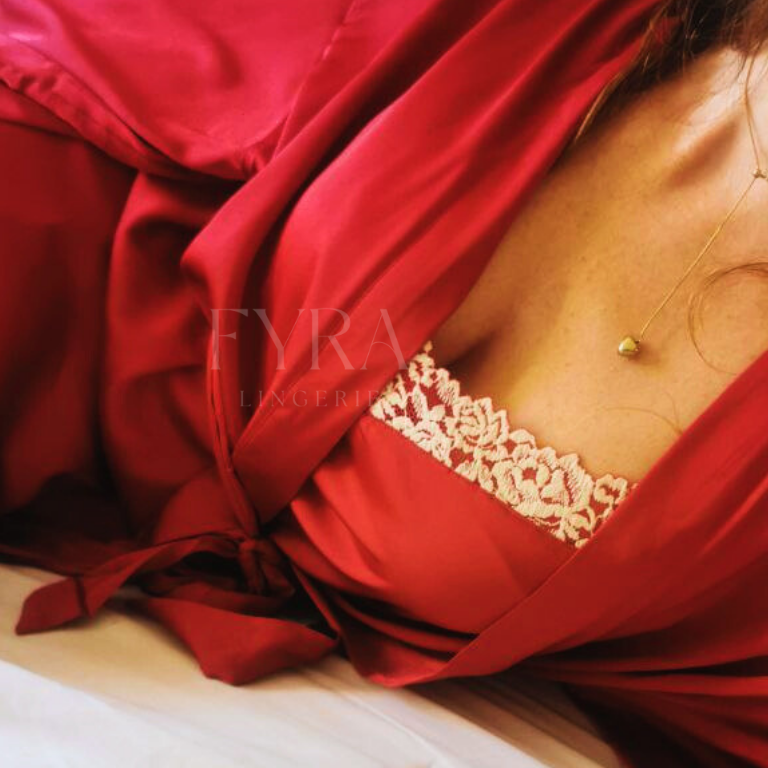 Camisa + Robe Eleanor - Red