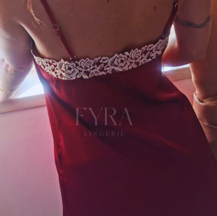 Camisa + Robe Eleanor - Red
