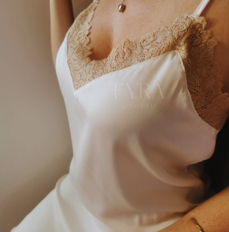 Camisa + Robe Eleanor - Pearl