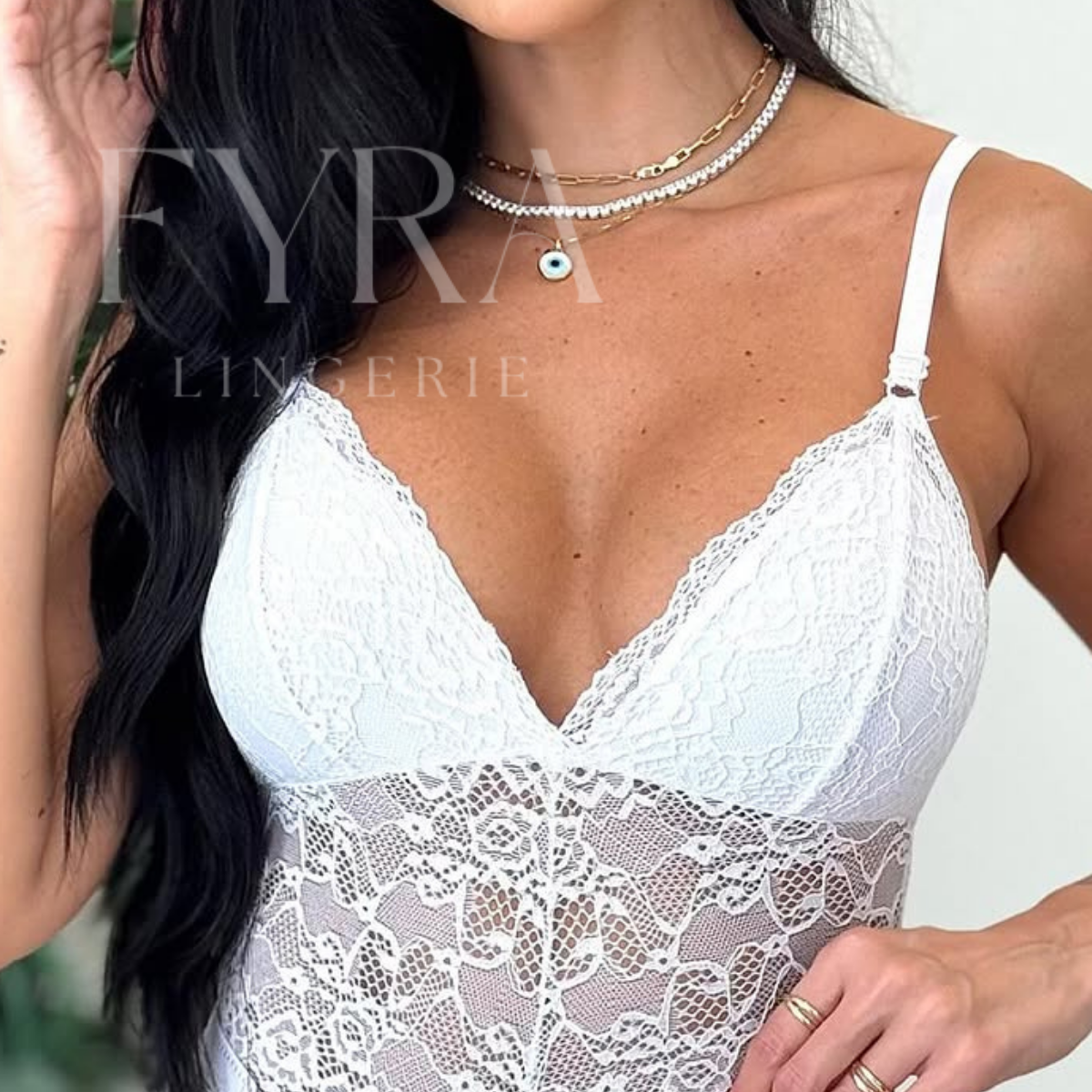 Body branco sexy lingerie