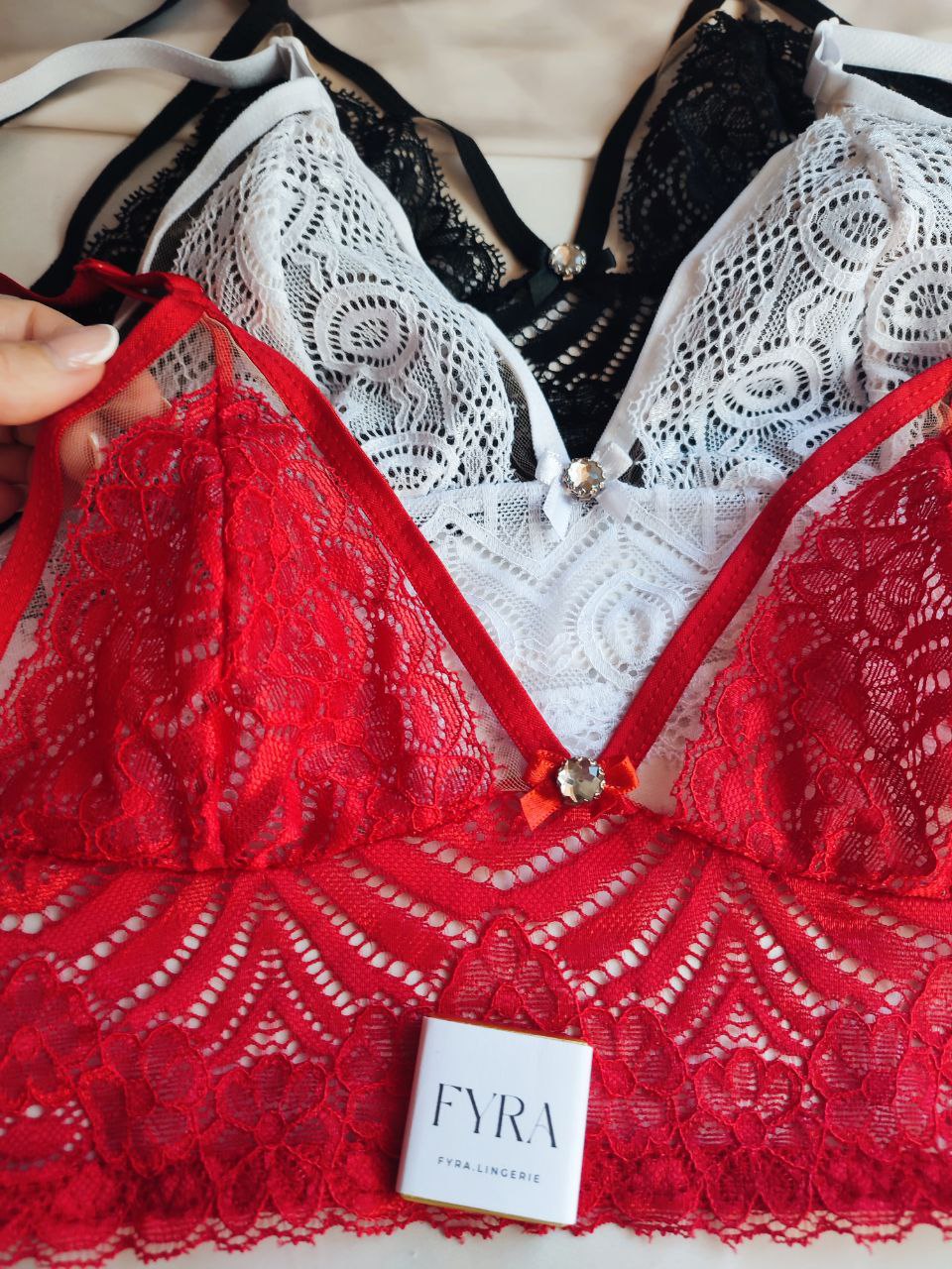 bralette renda macia sexy