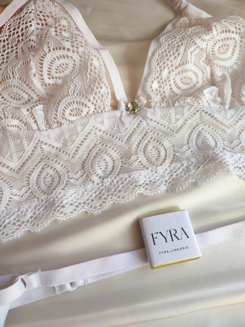 bralette noiva renda macia