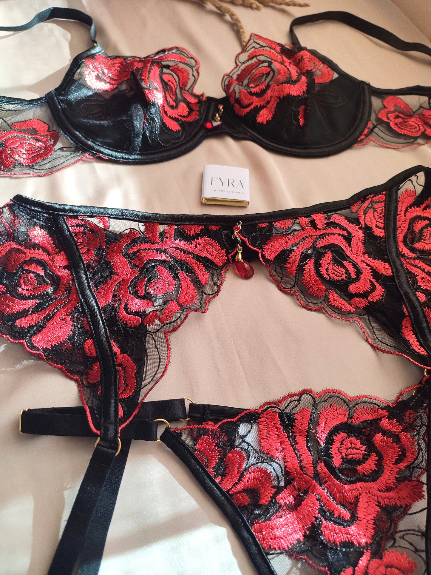 Set Lingerie Rose