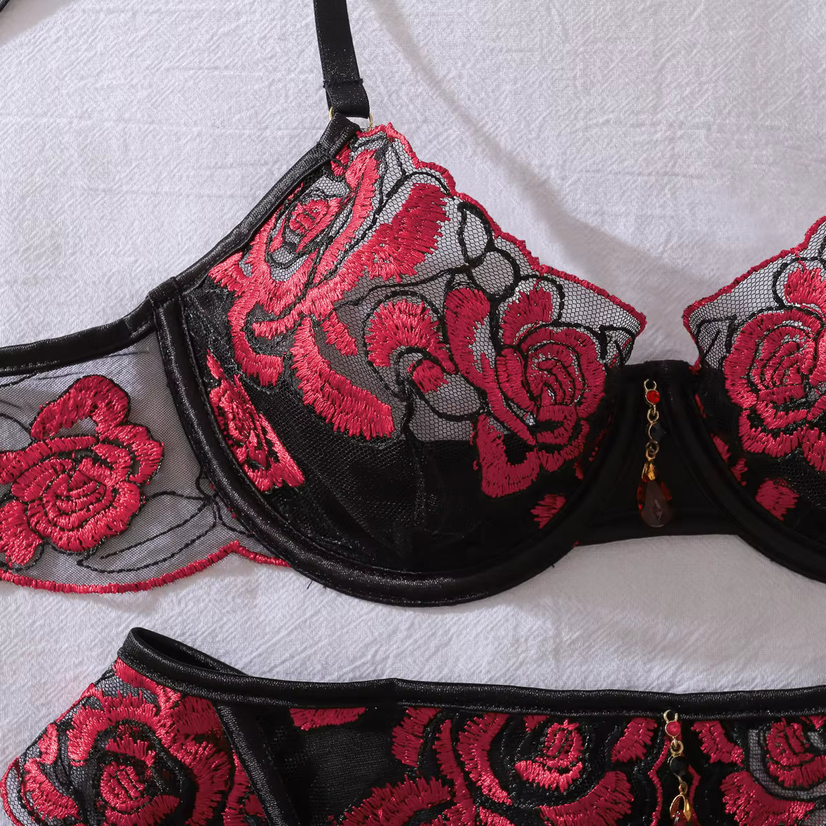 Set Lingerie Rose