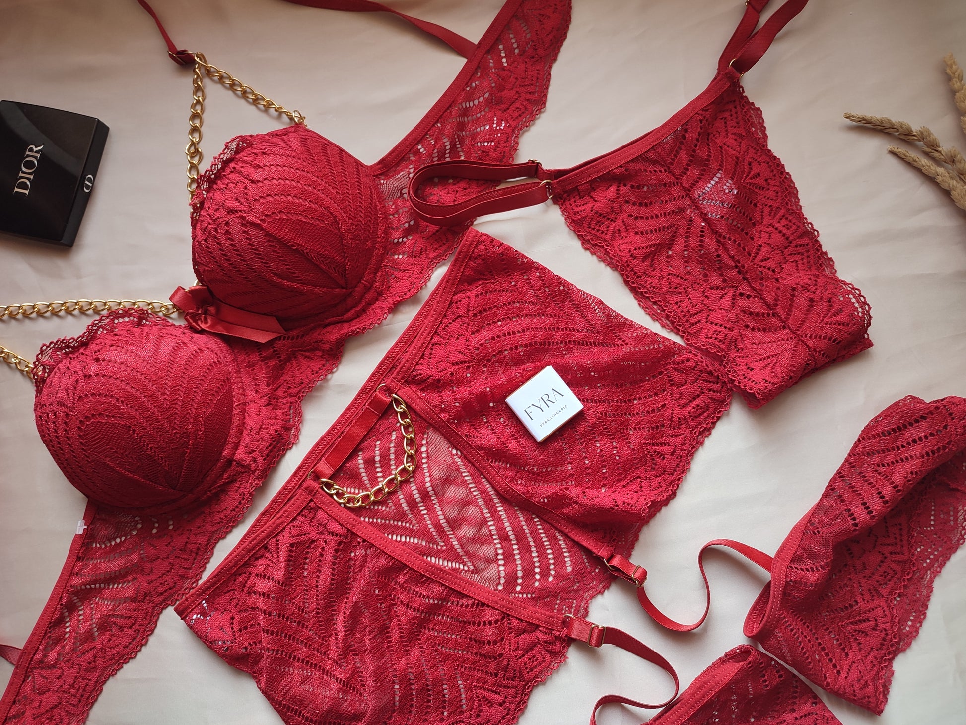 lingerie conjunto sexy correntes 